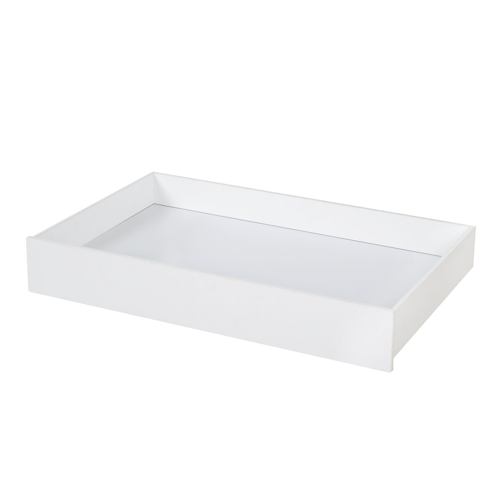 Set de 2 tiroirs pour lit de maison Montessori 90 x 200 cm - Blanc
