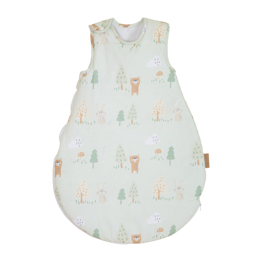 Saco de dormir para bebé 'Woodland Buddies' - varias tallas - verde pastel