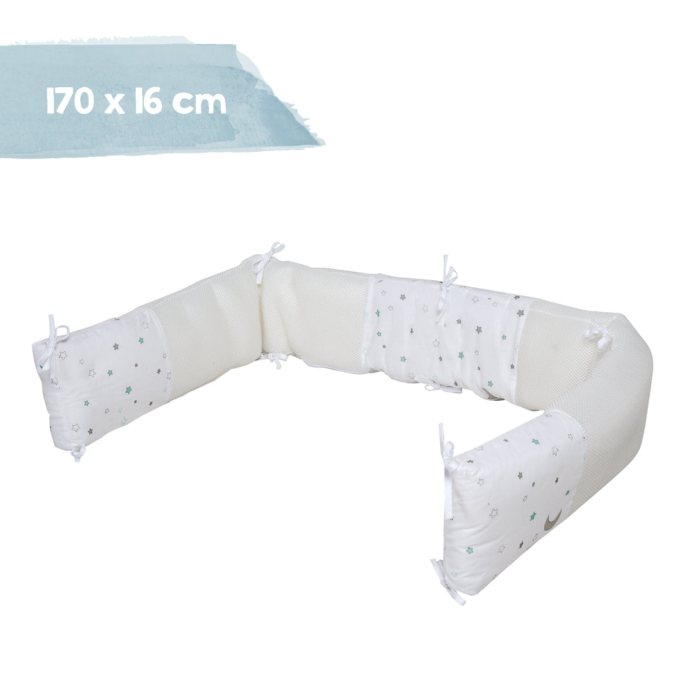 Tour de lit 'safe asleep®', Easy Air 'Sternenzauber', air circulant, avec système AIR-Balance