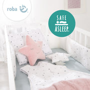 Materasso per letto per bambini COMFORT AIR ROLL safe asleep® con copertura Jacquard