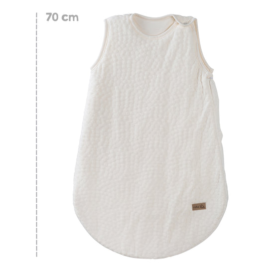 Schlafsack 70 - 90 cm 'Seashells Oyster' - Bio-Baumwolle - GOTS & Oeko-Tex zertifiziert