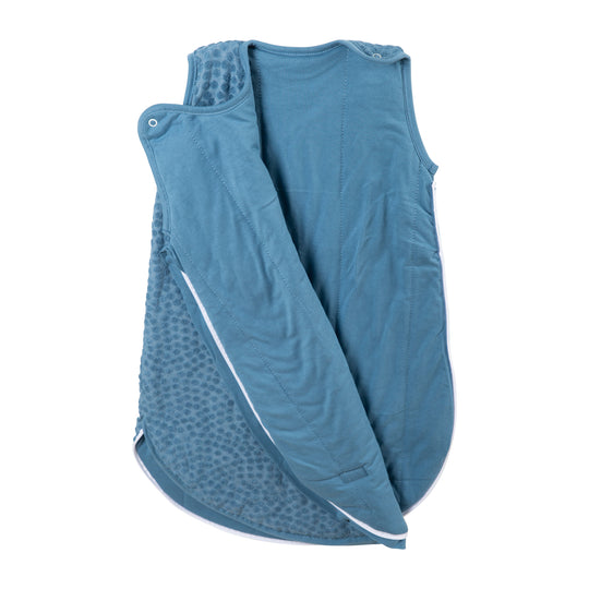 Schlafsack 70 - 90 cm 'Seashells Indigo' - Bio-Baumwolle - GOTS & Oeko-Tex zertifiziert