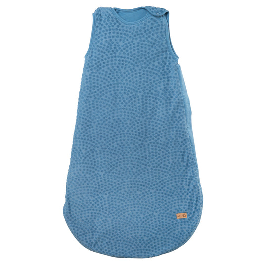 Schlafsack 70 - 90 cm 'Seashells Indigo' - Bio-Baumwolle - GOTS & Oeko-Tex zertifiziert