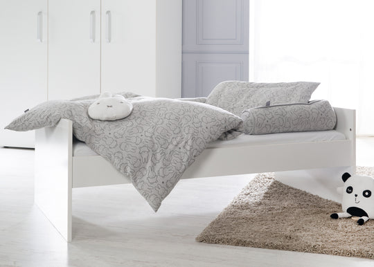 Linge de lit bébé 'miffy®', 2 pièces, en jersey de coton 100 %, 100 x 135 cm, pour le lit d'enfant