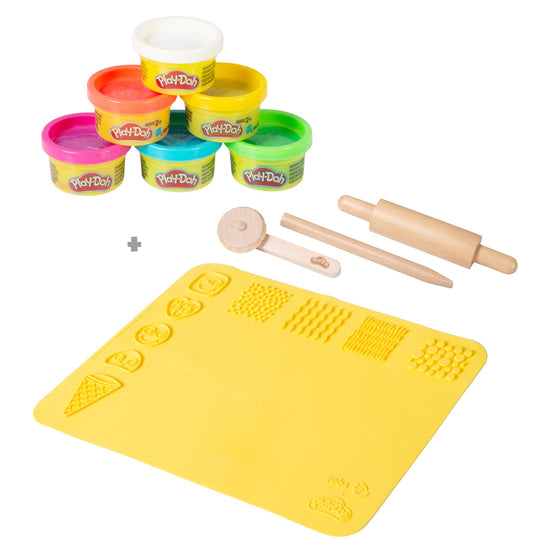 roba x Play-Doh Schulpult inkl. Zubehör - FSC-zertifiziertes Holz