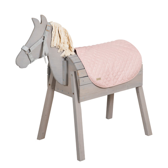 Set d'accessoires pour chevaux de jeu d'extérieur 'roba Style' - Couverture et licol - Rose