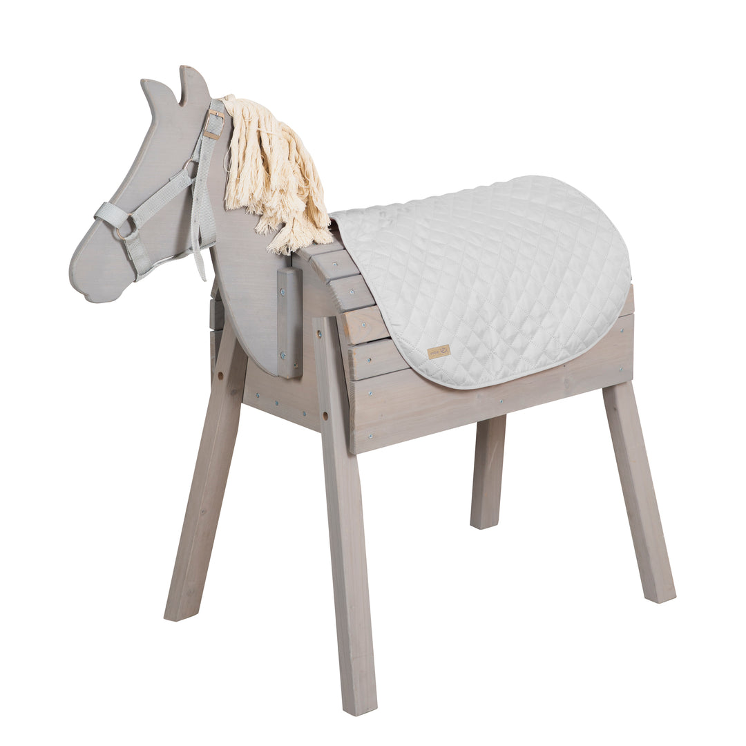 Set de accesorios para caballos de juguete para exterior 'roba Style' - Manta y cabestro - Gris