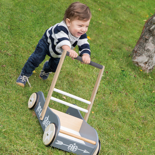 Girello 'Rock Star Baby 3', con freno, può essere utilizzato come passeggino per bambole