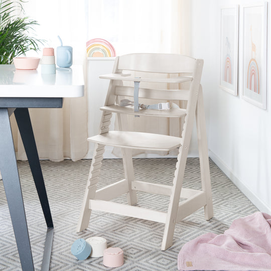 Chaise haute 'Sit Up Flex' - Évolutive jusqu'à la chaise d'adolescent - Stone Washed