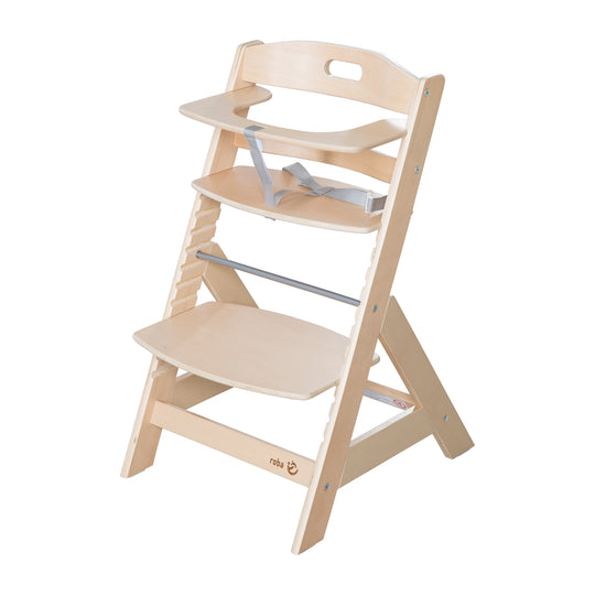 Trona para bebés 'Liv Up' con organizador incluido - Madera con certificación FSC - Natural