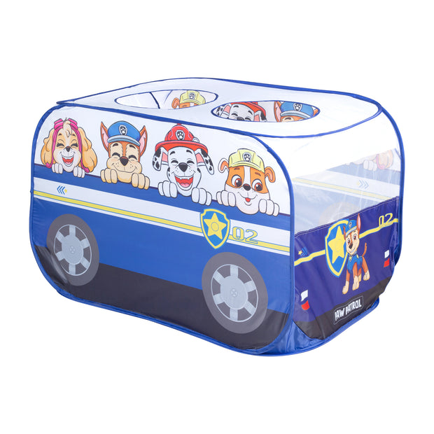 Tenda da gioco Pop-Up 'Paw Patrol' - Tenda a forma di auto con funzione di piegatura automatica