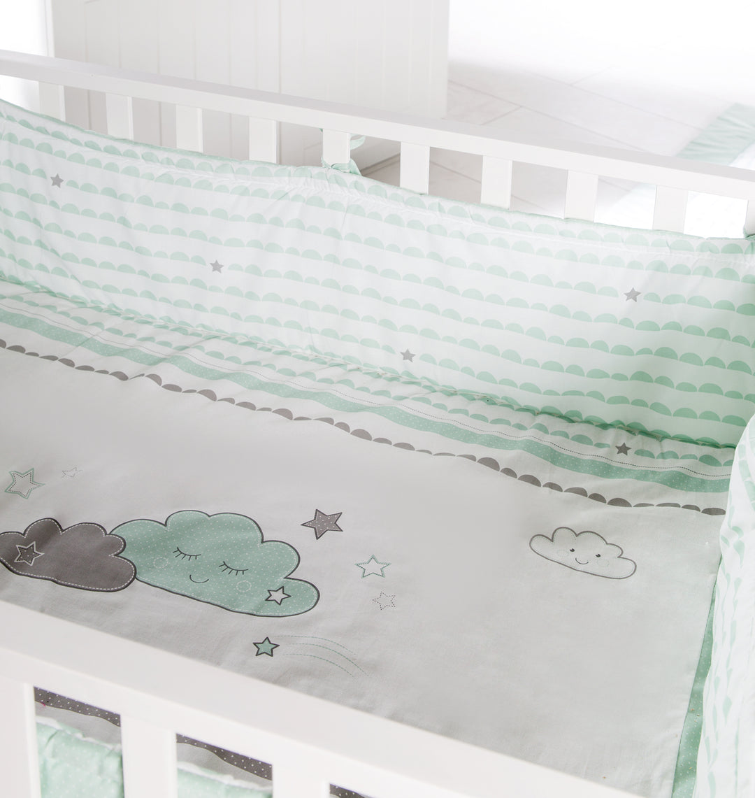 Universal Laufgittereinlage 'Happy Cloud', für alle Laufgitter 75 x 100 bis 100 x 100 cm