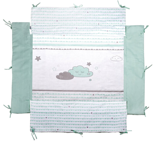 Universal Laufgittereinlage 'Happy Cloud', für alle Laufgitter 75 x 100 bis 100 x 100 cm