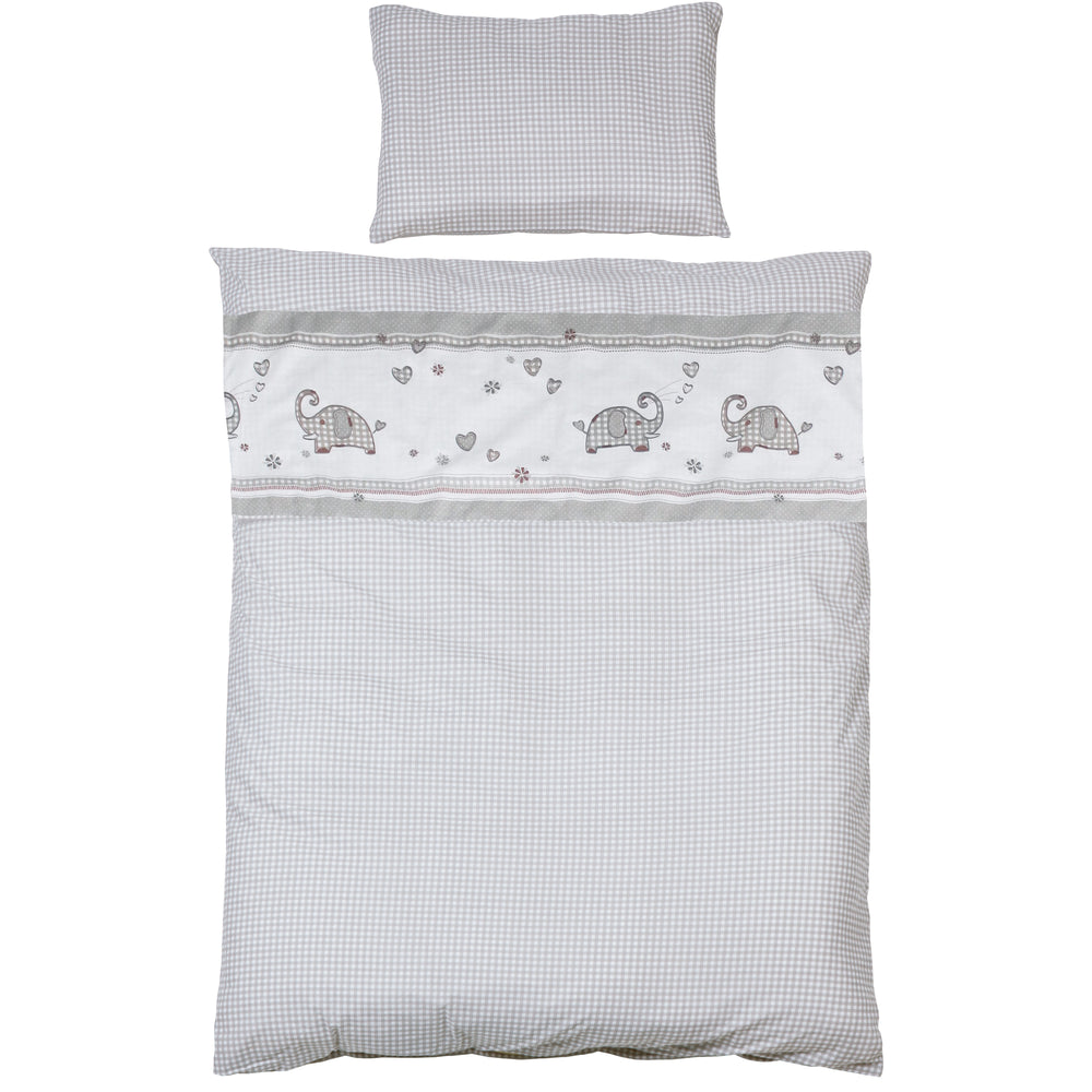 Set letto completo 'Jumbotwins', 70 x 140 cm, bianco, compresa biancheria da letto, cielo, nido & materasso
