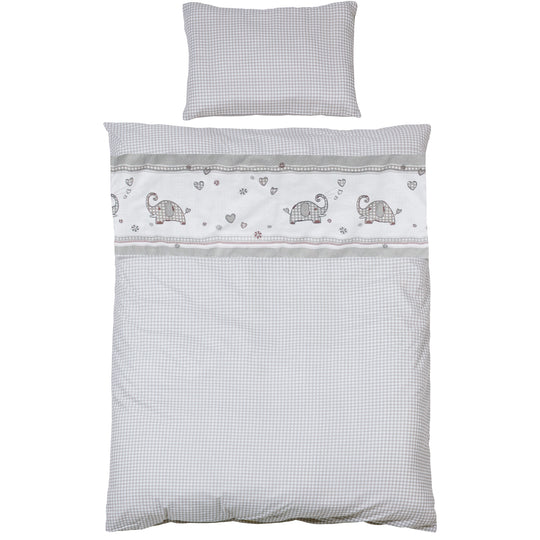 Set letto completo 'Jumbotwins', 70 x 140 cm, bianco, compresa biancheria da letto, cielo, nido & materasso