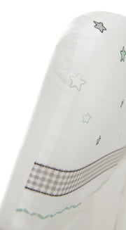 Colchoneta de cambiador 'Sternenzauber', 85 x 75 cm, suave, revestido de PU
