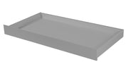 Universal bed box, taupe, fits under the baby bed and combi children's beds, with castors