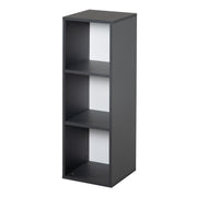 Universal side shelf anthracite incl. 2 shelves, suitable for changing units