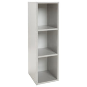 Side shelf light gray, 2 shelves, shelf for baby & children's rooms, HxWxD 88 x 27 x 32 cm