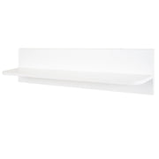Universal wall shelf, white, furniture rack for the place above the chest of drawers or as a bookshelf