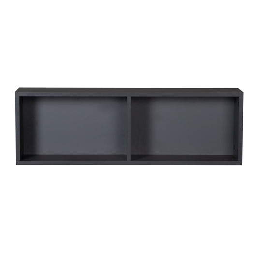 Universal-Wandregal anthrazit, Einrichtungsregal für den Platz über der Wickelkommode