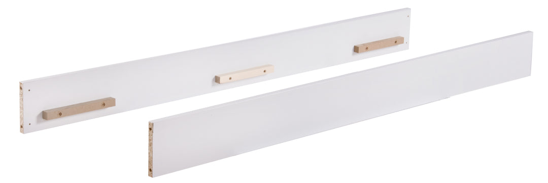 Bed Set 'Olaf' including Convertible Bed 70 x 140 cm, Conversion Sides & Bed Drawer, Luna Elm/White