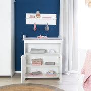 Furniture Set 'Anton' incl. Cot 70 x 140 cm & Changing Table in White