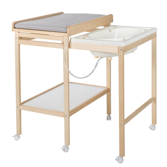 Bath-Changing Combination 'Baby Pool' Bicolor Including Changing Mat 'roba Style'