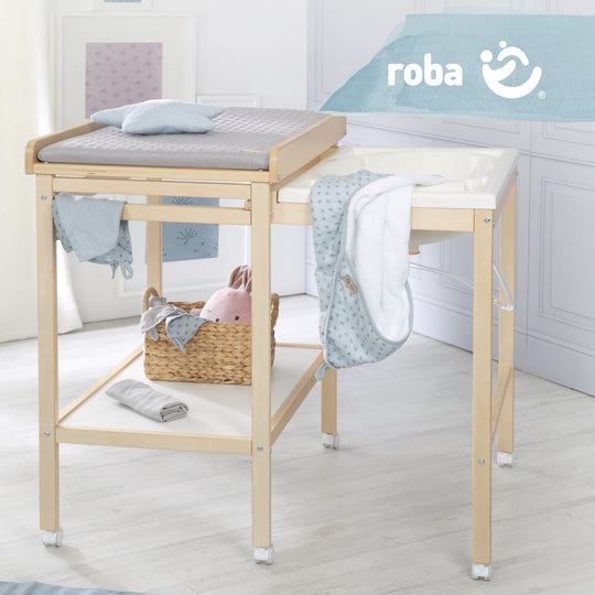 Bath-Changing Combination 'Baby Pool' Bicolor Including Changing Mat 'roba Style'