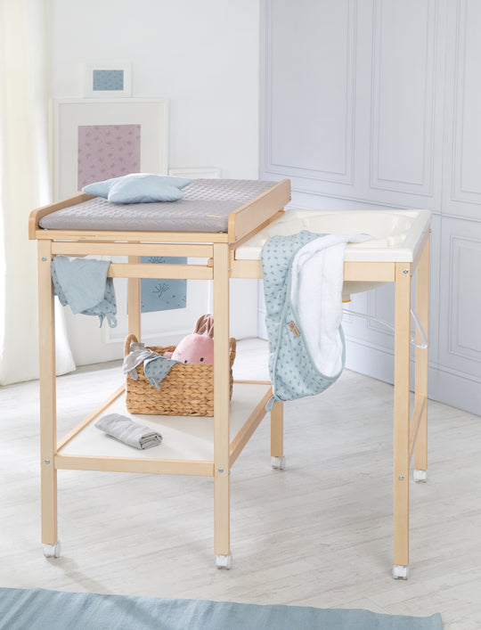 Bath-Changing Combination 'Baby Pool' Bicolor Including Changing Mat 'roba Style'