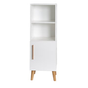 Standing shelf 'Mick', with solid wood handle, feet decor gold oak for baby rooms and children's rooms