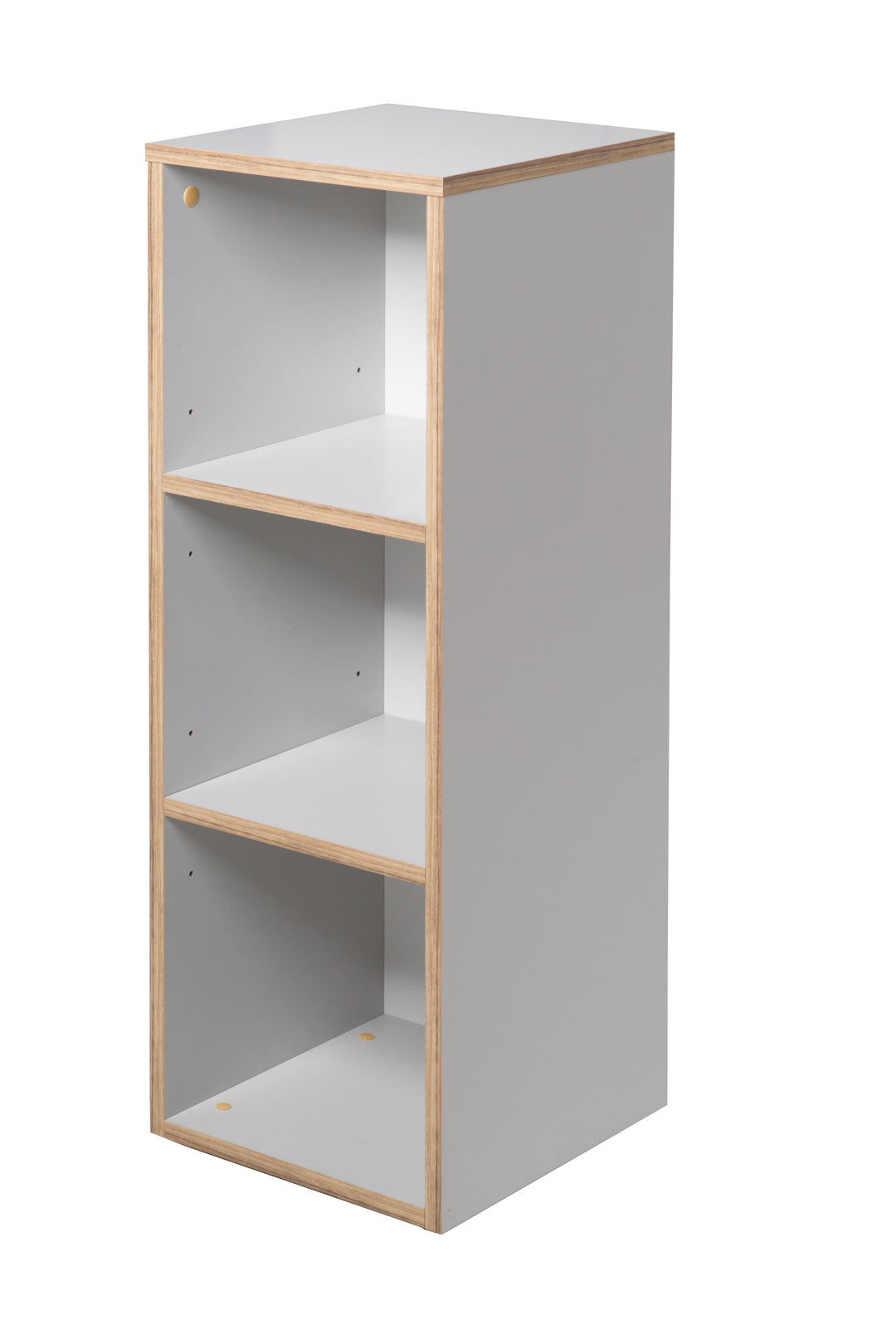 Estante lateral 'Caro', adecuado debajo de la cómoda de cambio 'Caro', para habitación de bebé y niños, gris claro