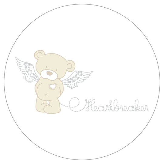 Gigoteuse bébé 'Heartbreaker' 70 - 90 cm, toute l'année, en coton aéré, unisexe