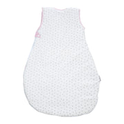 Sleeping Bag 'Kleine Wolke rosa', 70 - 90 cm, all-year baby sleeping bag, breathable cotton