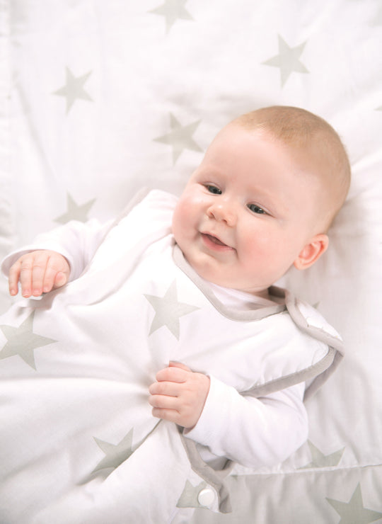 Gigoteuse bébé 'Little Stars', 70 - 110 cm, sac de couchage toute l'année, en coton aéré, unisexe