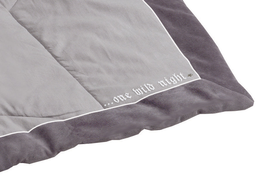 Tapis d'éveil 'Rock Star Baby', 100 x 100 cm, revêtement pour parc d'enfant, incl. coussin de bébé