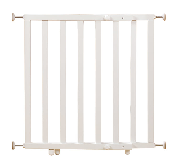 Roba Türschutzgitter zum Klemmen, weiß, Breite 62-106 cm Treppengitter für  Kinder & Haustiere 1510W