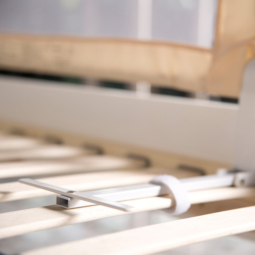 Griglia di protezione letto 'Klipp-Klapp', pieghevole, per neonati & bambini, protezione perdite 100 cm, beige