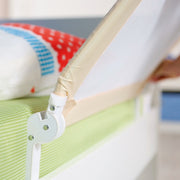 Barrière de lit antichute "Klipp-Klapp" 100 - 150 cm, pliable, pour bébés & enfants, beige