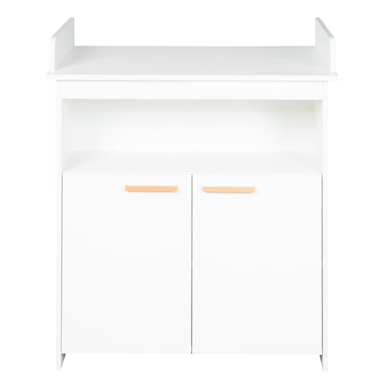 Cassettiera fasciatoio 'Anton' incl. fasciatoio, con 2 ante e 1 scomparto, altezza fasciatoio 90 cm