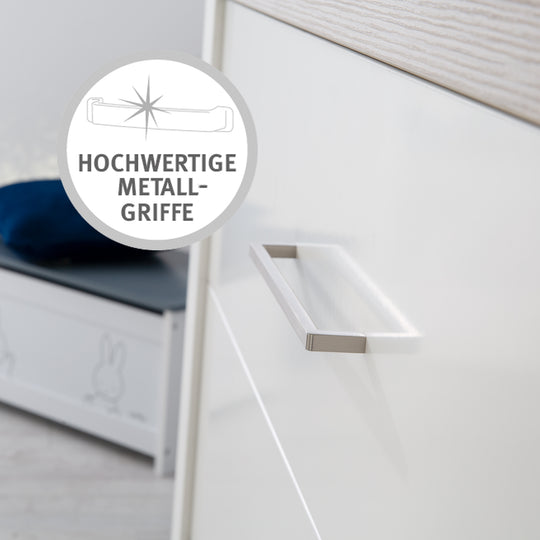 Set di mobili 'Lucy' incl. lettino combinato 70 x 140 cm e ampio fasciatoio