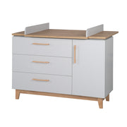 Changing Table Dresser 'Caro' with Removable Top - Soft Close - Changing Height 94 cm