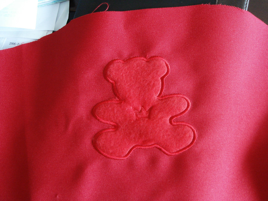 Riduttore per seggiolone 'Canvas rosso', set di cuscini per seggioloni a gradini, 2 pezzi