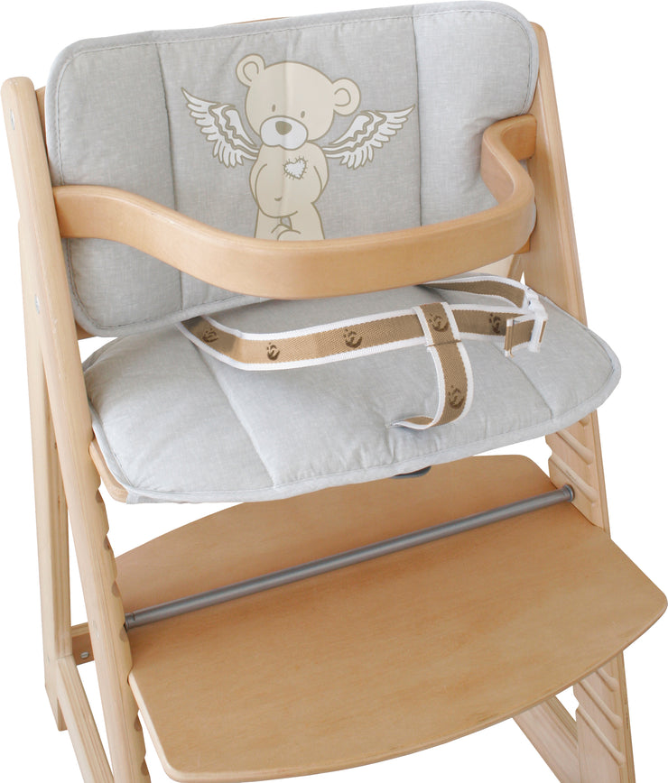 'Heartbreaker' seat reducer, 2-part high chair insert / seat cushion for high stair chairs