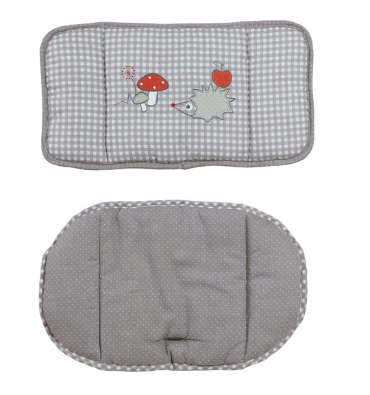 Sitzverkleinerer 'Adam & Eule', 2-teilige Hochstuhleinlage/ Sitzkissen für Treppenhochstühle