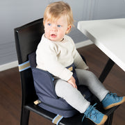 Seggiolino gonfiabile, sedile gonfiabile per bambini con parti laterali rialzate