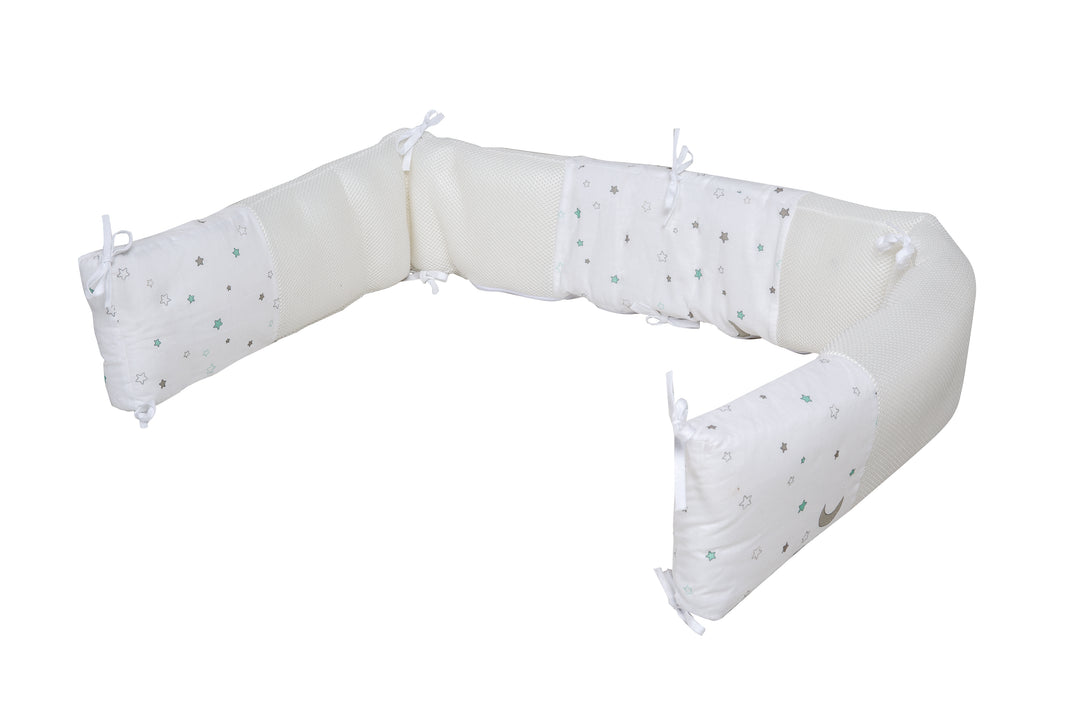 Bumper 'safe asleep®', Easy Air 'Star Magic', Air Circulating, with AIR-balance System