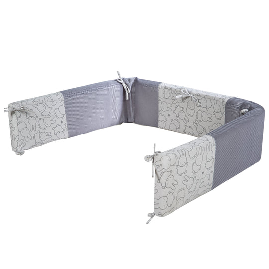 Tour de lit 'safe asleep®', Air PLUS 'miffy®', air circulant, nid avec système AIR-Balance