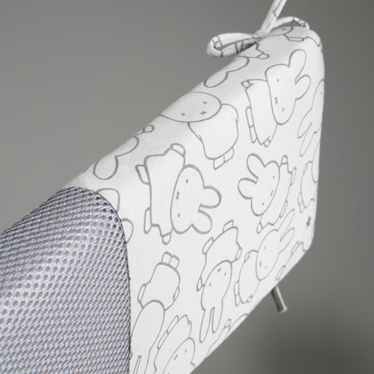 Tour de lit 'safe asleep®', Air PLUS 'miffy®', air circulant, nid avec système AIR-Balance