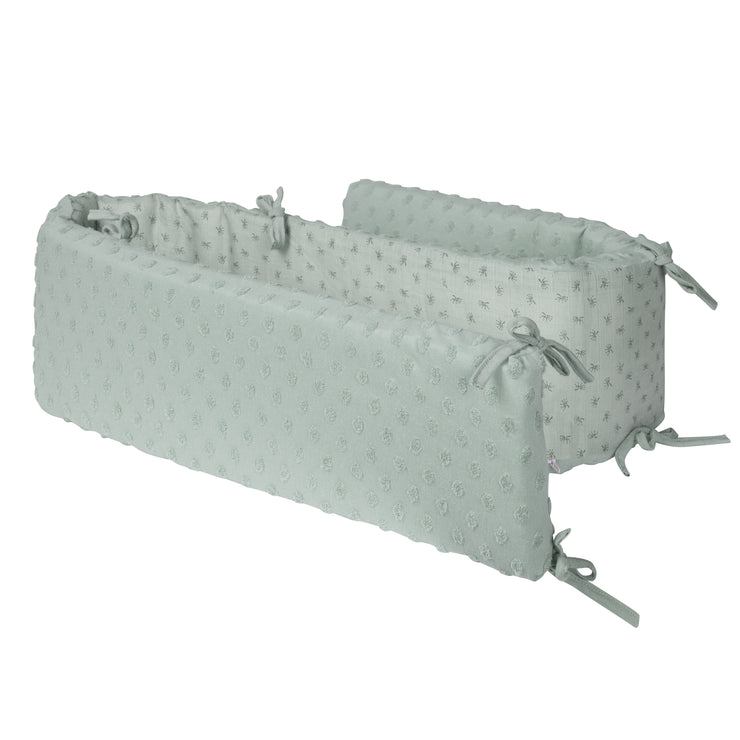 Organic Nest 'Lil Planet' frosty green, for cots 60 x 120 cm - 70 x 140 cm